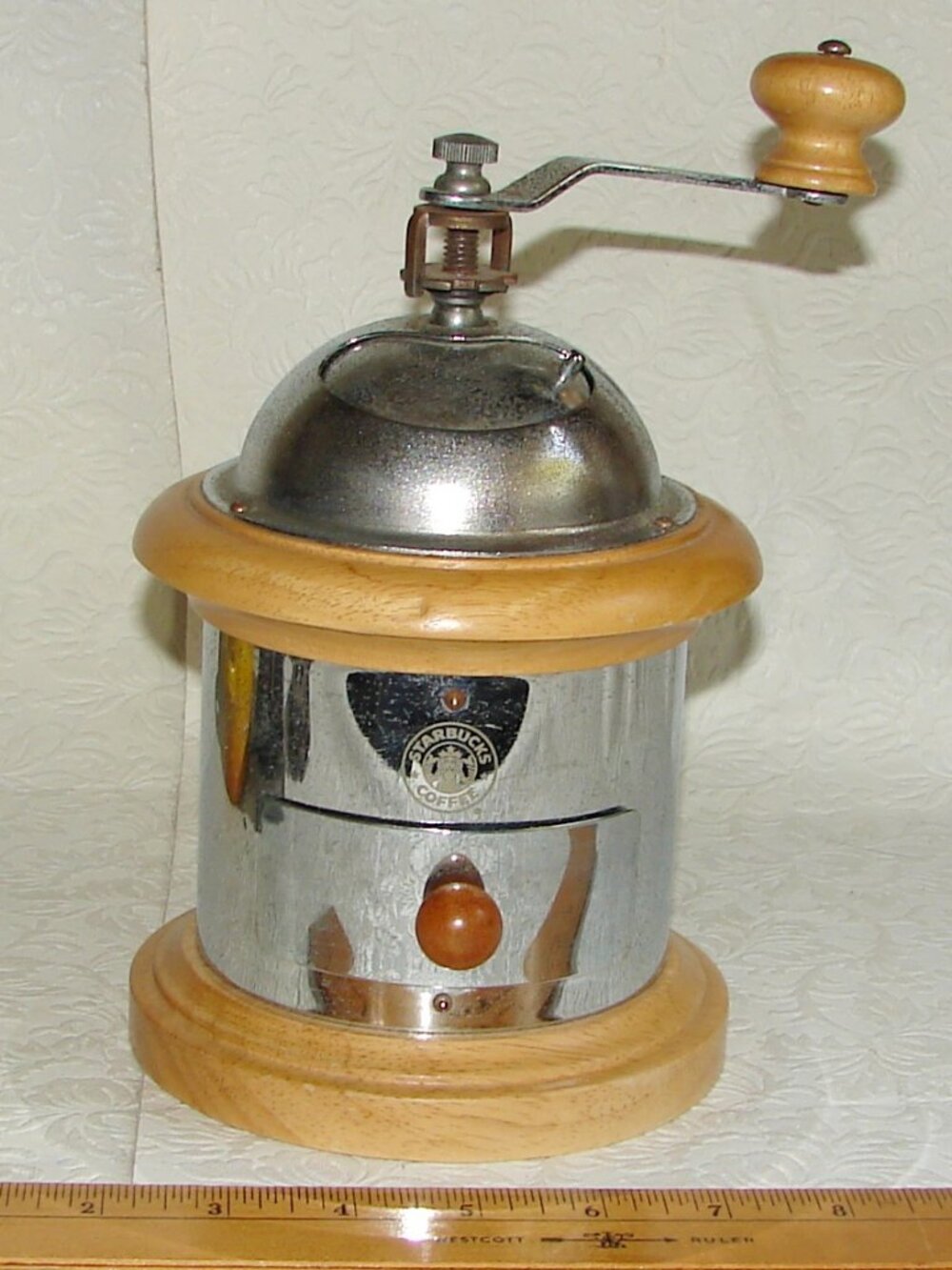 Starbucks Manual Coffee Grinder, Company Employee 10th Anniv Gift, Hand Crank